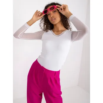 Dámská halenka Rue Paris Dámská halenka Zayn bílá S