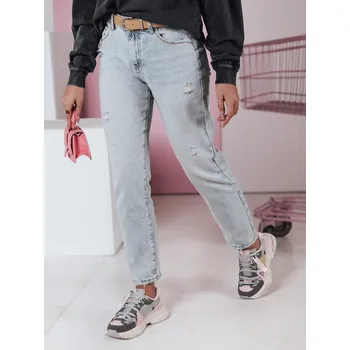 Dámské džíny Světle modré džíny rovného střihu BLUEDEN UY2359 Velikost: M