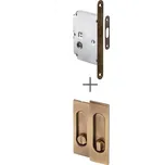 ACT Set pro posuvné dveře HR WC (bronz)