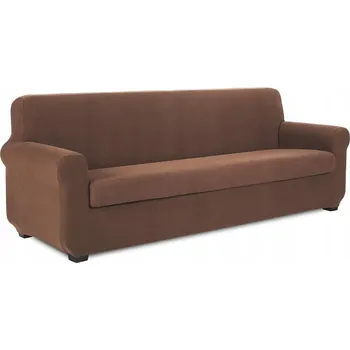Napínací potah Potah na pohovku (gauč) hnědý