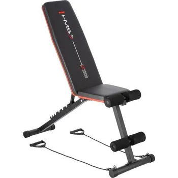 Posilovací lavice HMS Polohovatelná lavice LS1203 + DÁREK