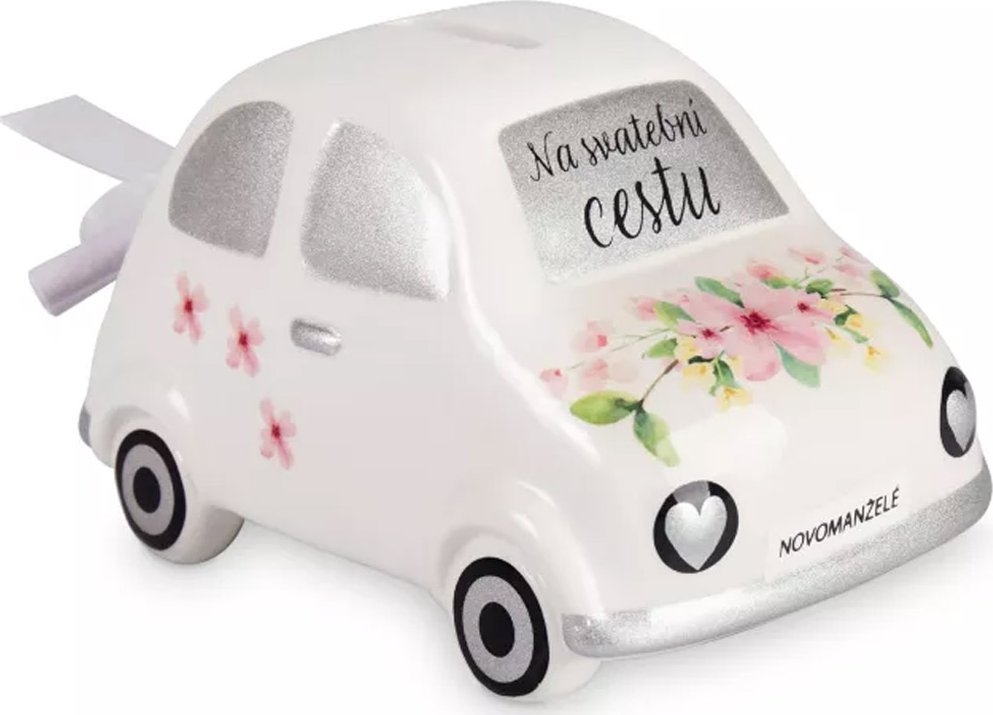 Svatební pokladnička - Auto