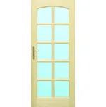 Truhlárna Dřevěné dveře PETRA 10S (výběr) Rozměr dle ČSN: 80 / 197, Orientace Dveří: Pravé