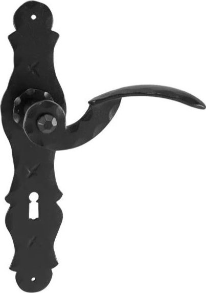 MP kování MP kované kování Konstanz (černá) Provedení: PZ (zámek FAB), Rozteč: 90 mm