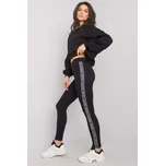 RUE PARIS Legíny Classic wear černé Velikost: M