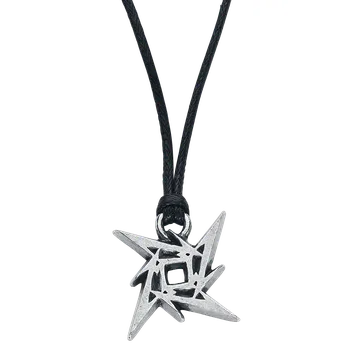 Náhrdelník Náhrdelník z Metallica - Ninja Logo - Muži - stríbrná