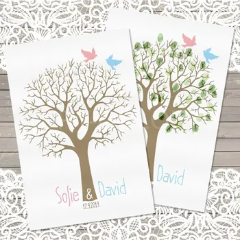 Svatební dekorace Svatební stromy