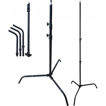 Stativ VYSOKÝ STABILNÍ OSVĚTLOVACÍ STATIV A711 C-STAND 100CM AŽ 240CM 16MM 1/4''