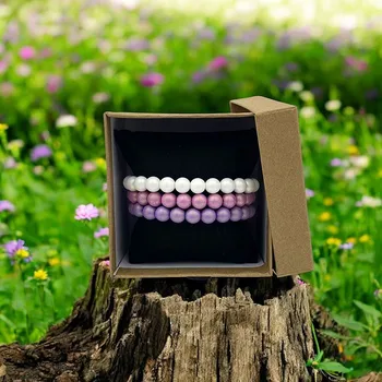 Náušnice Dárková sada náramků – Jarní romance