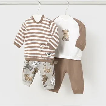 Mayoral souprava 4 komplet 1612 barva: béžová, Rozměr: 18 měsíců, 86 cm