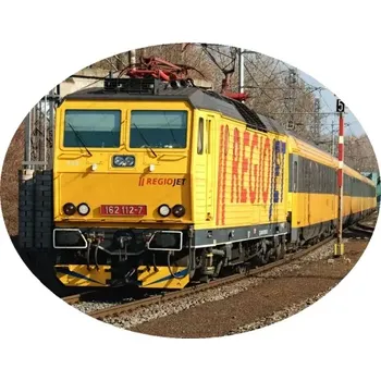 Nášivka Nažehlovačka s vlakem 162 112 (digitální nažehlovačka s lokomotivou )