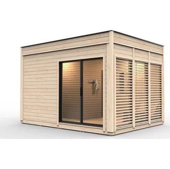 Zahradní domek Nordic wood Cube Modul základní 3x4
