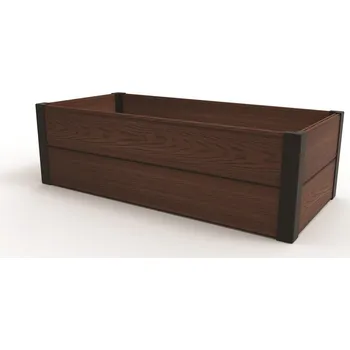Vyvýšený záhon Vyvýšený záhon Maple Trough hnědý NPD19 (Plastový vyvýšený záhon)