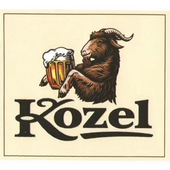 samolepka Samolepka Kozel béžová