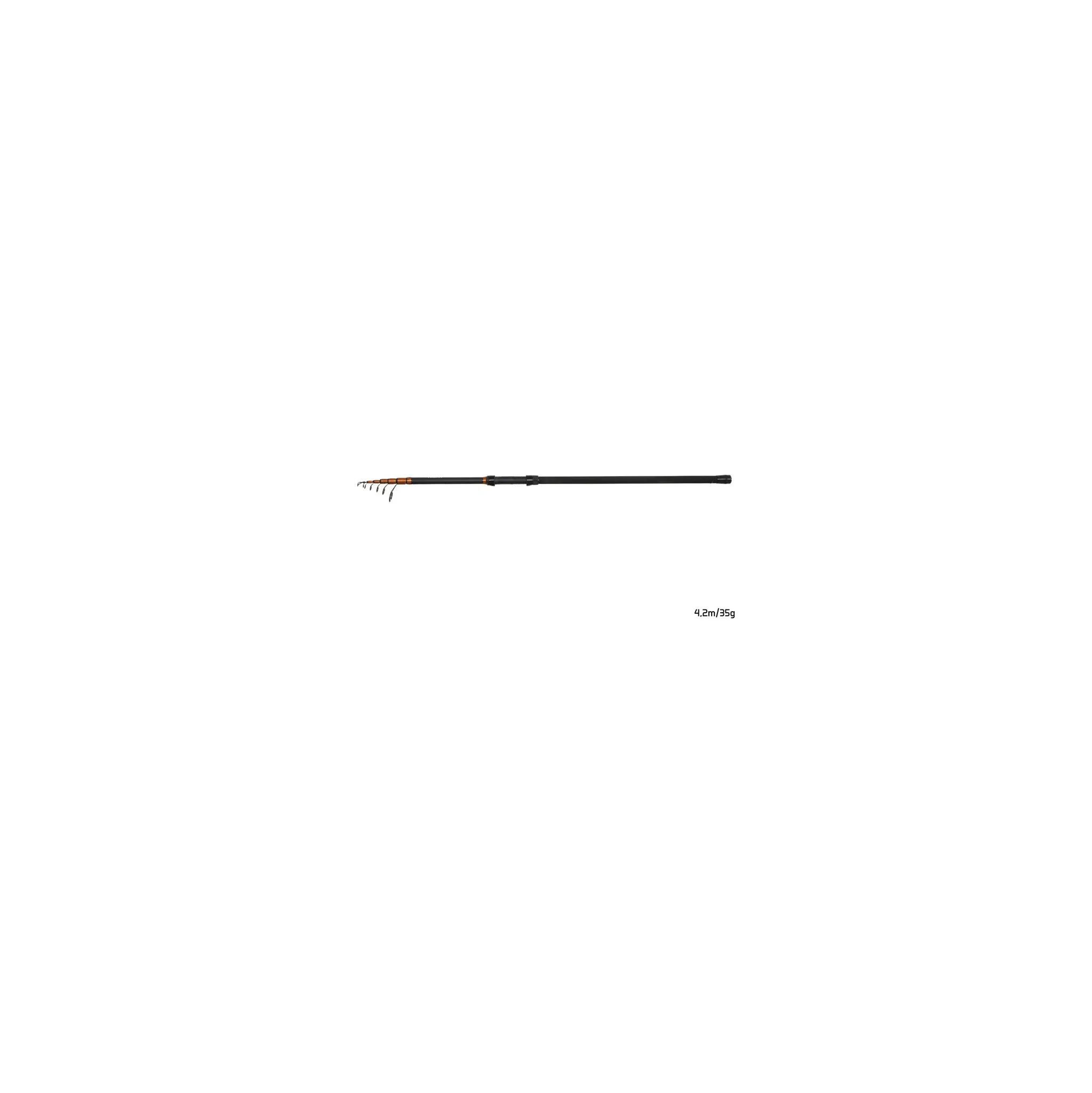 Fotografie 2 - Rybářský prut Delphin Niora TeleMatch 420 cm/35 g