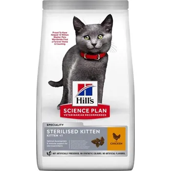 Krmivo pro kočku HILLS Feline Sterilised Kitten Chicken 1,5kg