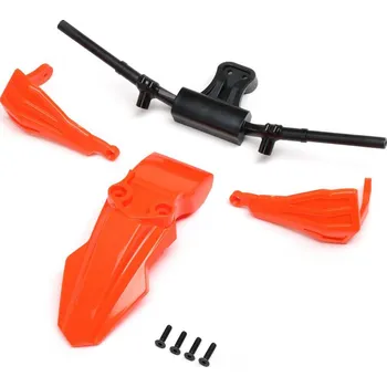 RC náhradní díl Losi blatník, chrániče rukou, řídítka, oranžová: PM-SM