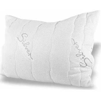 Polštář prošívaný antialergický Silver EMI 1+1 ZDARMA: Polštář 45x35 cm