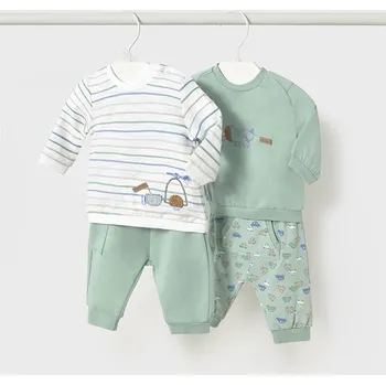 Kojenecká souprava Mayoral souprava 4 komplet 1612 barva: zelená, Rozměr: 6 - 9 měsíců, 75 cm