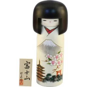Japonská panenka Kokeshi Fuji 18 cm