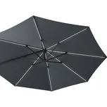 Platinum Boční slunečník Challenger T2 s LED osvětlením- kruh 350 Barva: Anthracite, Velikost: 350 7126