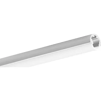 LED lišta LED hliníkový profil KLUŚ PIKO-O stříbrná anoda 3m