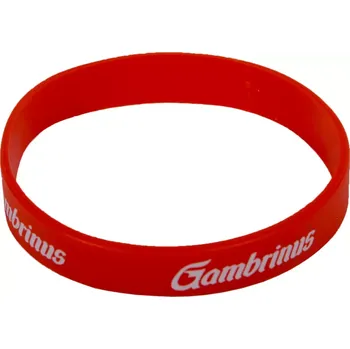 Náramek Silikonový náramek Gambrinus červený