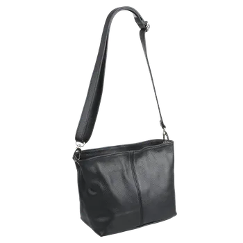 Kabelka NovaKabelka.cz Kožená italská crossbody kabelka Batilda Nera