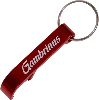 Přívěsek na klíče s&nbsp;otvírákem Gambrinus