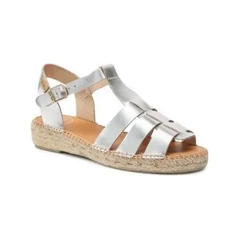Dámské baleríny Espadrilky Toni Pons Emma Stříbrná 39