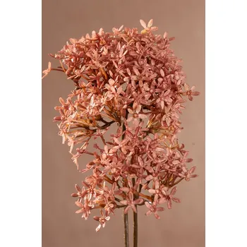 umělá květina Paramit NEW DRY CROWN FLOWER Aranžovací květina růžová 71 cm