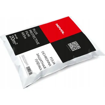 Zakrývací fólie na malování Ochranná fólie NOVOL PLUS PROTECTIVE 4x5m