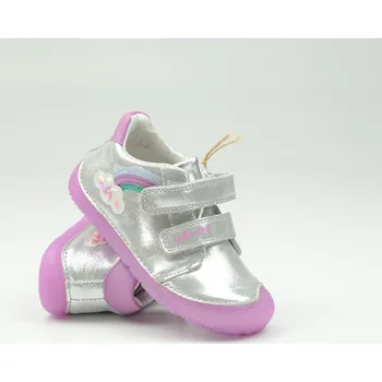 Dívčí obuv D.D.step Dívčí barefoot DDStep S073-51424 stříbrná Velikost: 29