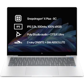 Notebook Notebook HP OmniBook X 14-fe1012nc Glacier Silver