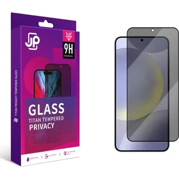JP Titan Privacy extra odolné tvrzené sklo, Samsung Galaxy S25 Plus, černé