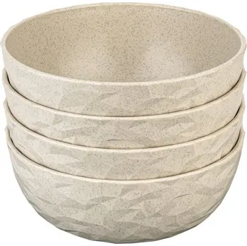 Kempingové nádobí Miska Koziol Club béžová (4ks)