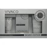 Vivaco DÁRKOVÁ SADA S VODOU PO HOLENÍ GENTLEMAN SILVER EDITION