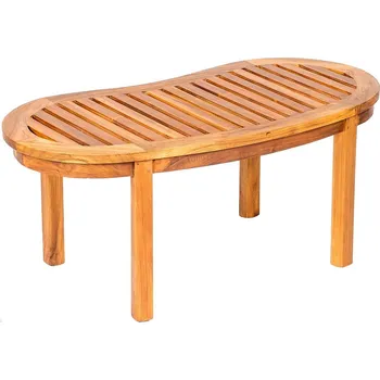 Zahradní stůl DEOKORK Teakový konferenční stolek FABIO