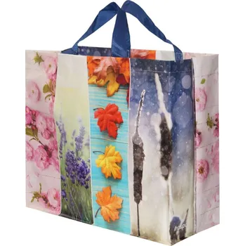 Nákupní taška Taška 36 l, lamino, 4 ROČNÍ OBDOBÍ