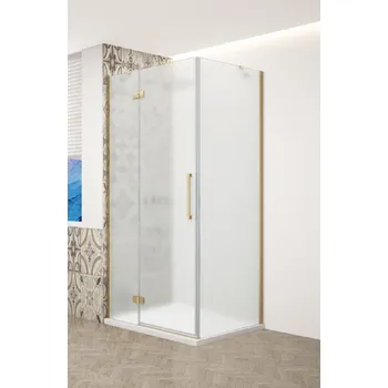 GELCO TRINITY GOLD obdélníkový kout 1000x1200mm levý, matné sklo, GT5612-10ML-G