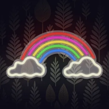 LED páska FOREVER LIGHT NEON LED DEKORACE DUHA NAD OBLAKY, STMÍVATELNÁ, USB [RTV200036]