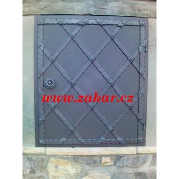 Dvířka na uzák s pásovinou