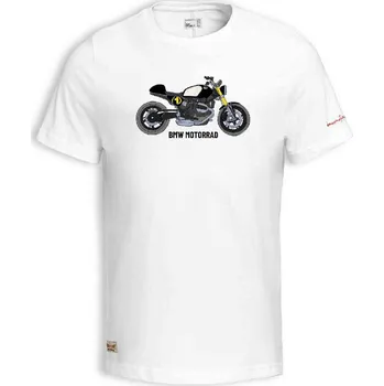 Pánské tričko BMW Motorrad Triko R12 nineT Bílé Velikost: L
