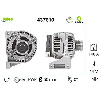Autoelektrika generátor VALEO 437610