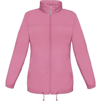 pracovní bunda B&C Větrovka Sirocco, bez podšívky, dámská COT010902l9904-pixel pink XL Růžová