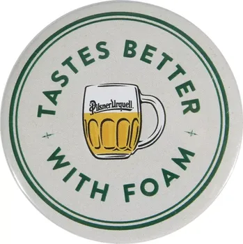 Béžová placka Pilsner Urquell