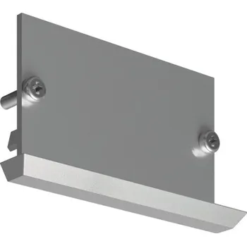 Příslušenství pro LED osvětlení Záslepka KLUŚ SEKOMA pro LED hliníkové profily stříbrná