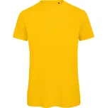 B&C Tričko Inspire T, Medium Fit, z bio bavlny, krátký rukáv, pánské COT01TM4221004-gold XL Zlatá