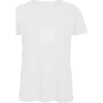 pracovní tričko B&C Tričko Inspire T, Medium Fit, z bio bavlny, krátký rukáv, dámské COT01TW4300103-white L Bílá