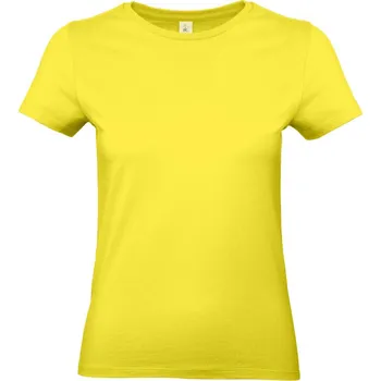 pracovní tričko B&C Tričko B&C E190, dámské, krátký rukáv COT01004Tu3600-solar yello XS Žlutá solar